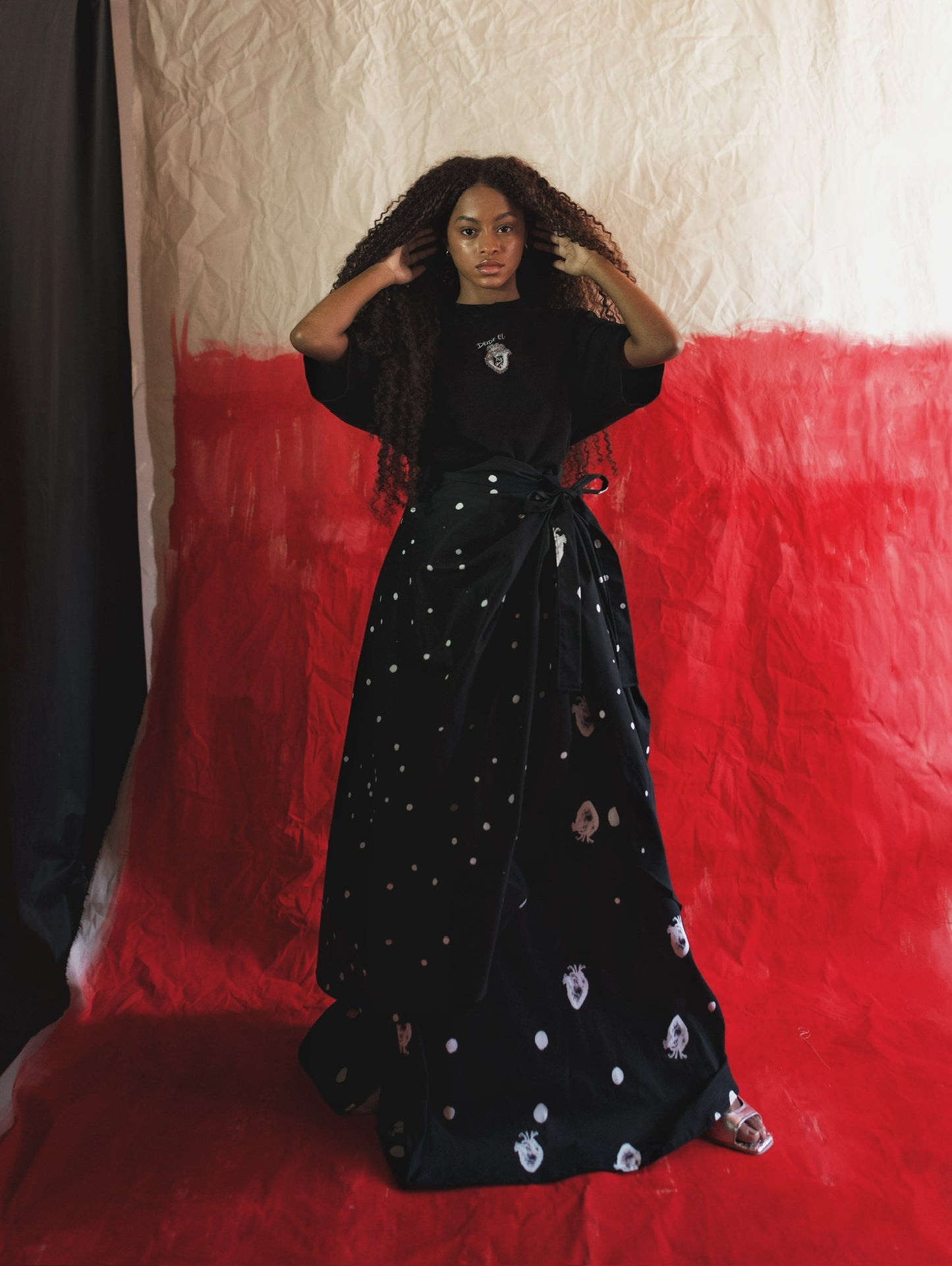 Orbit black Skirt