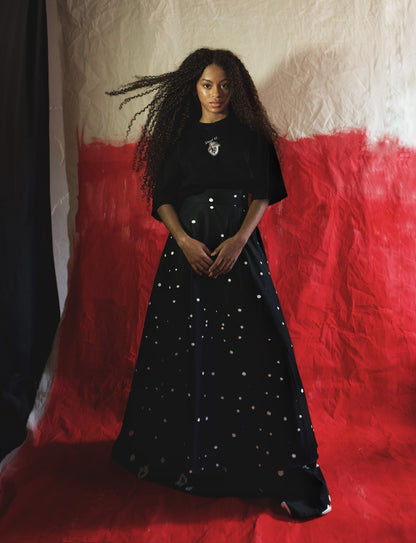 Orbit black Skirt