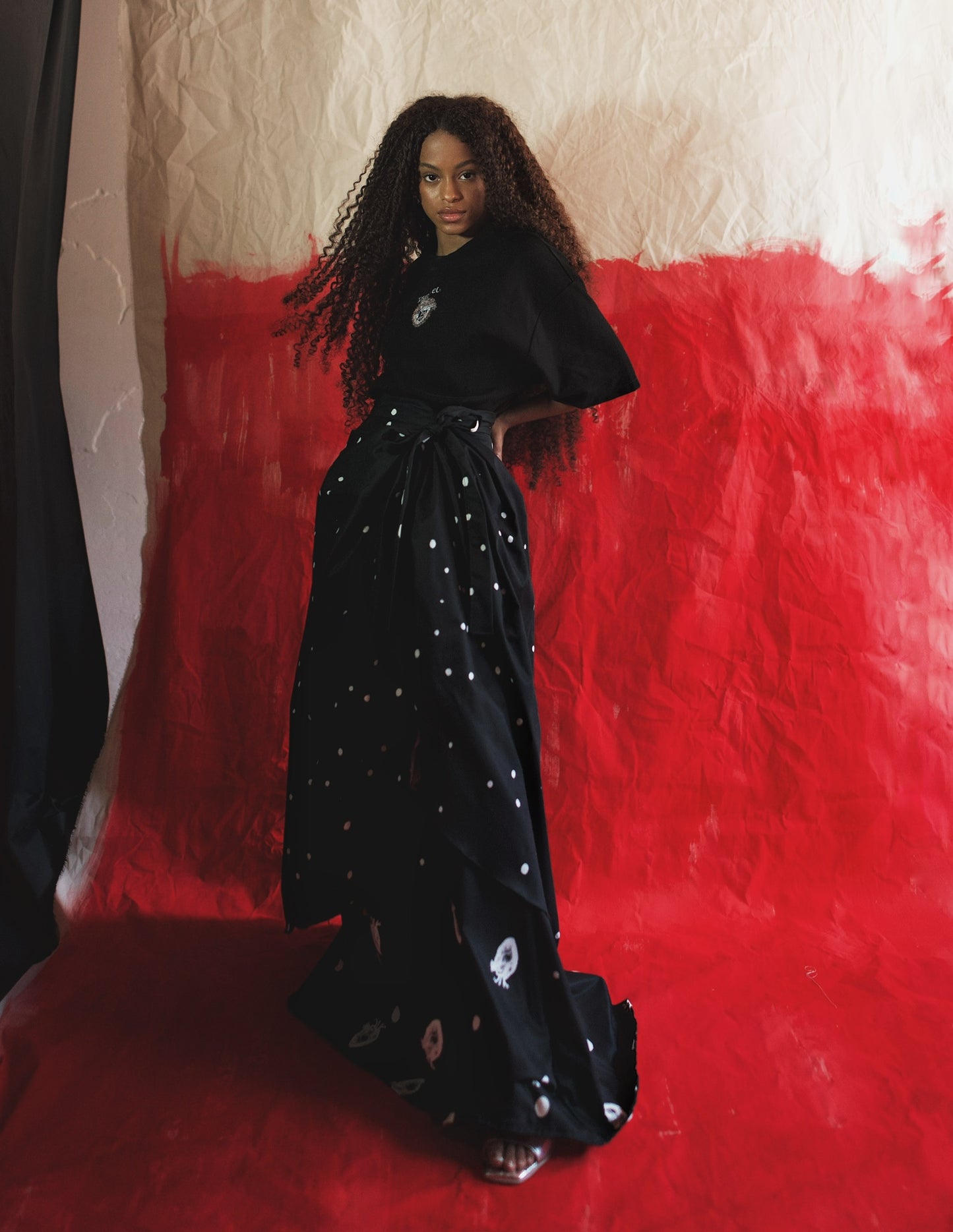 Orbit black Skirt
